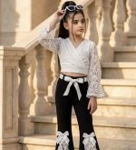 کراپ شلوار گیپور سارا - Image 17