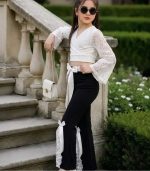 کراپ شلوار گیپور سارا - Image 18