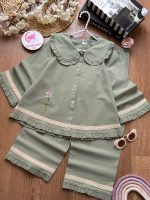 شومیز شلوار گلدوزی رُز - Image 6
