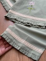 شومیز شلوار گلدوزی رُز - Image 8