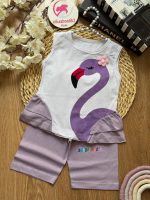 کراپ شلوارک فلامینگو - Image 4
