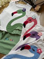 کراپ شلوارک فلامینگو - Image 2