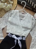 کراپ شلوار گیپور سارا - Image 2