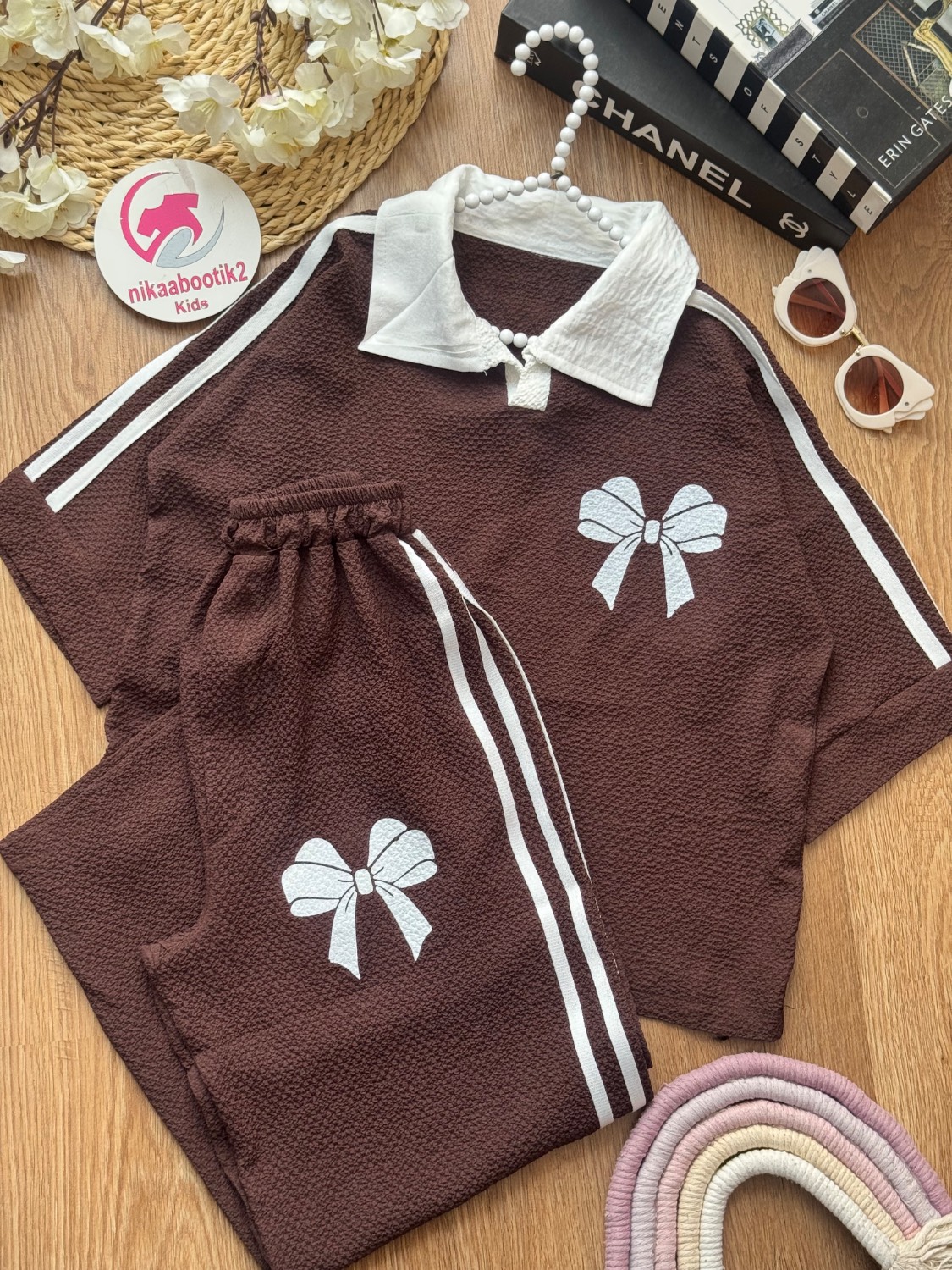 IMG_20260811_131604 پلوشرت شلوار پاپیون پفکی - Image 1