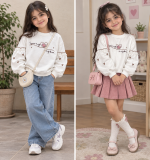 بلوز دورس گلدوزی قلب - Image 8