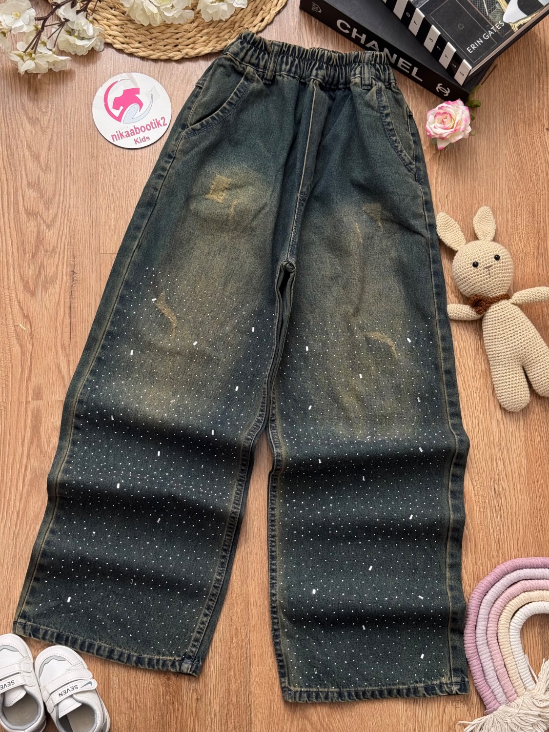 IMG_20260905_132025 شلوار جین نگینی - Image 1