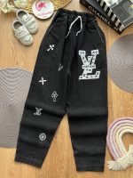 شلوار مام استایل LV