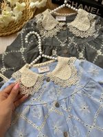 شومیز یقه مکرومه - Image 4
