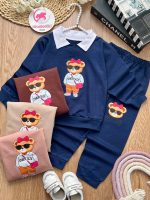 بلوز شلوار تدی عینکی