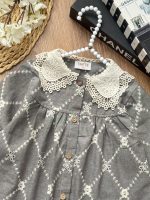 شومیز یقه مکرومه - Image 5